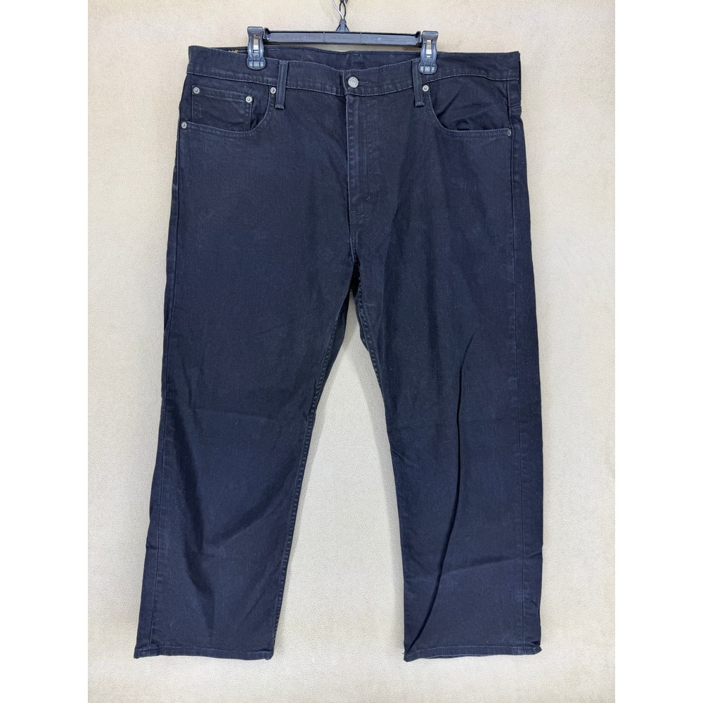 Levi Strauss 569 Loose Fit Dark Wash Denim Jeans Mens W40 L30 Straight Leg